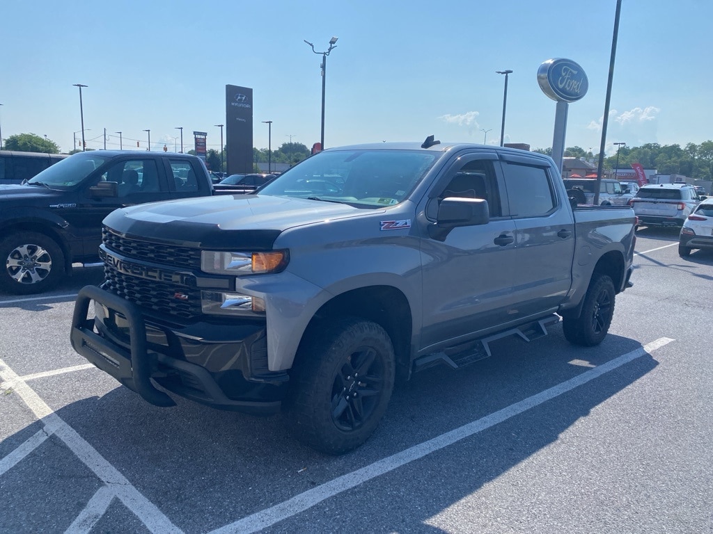Used 2021 Chevrolet Silverado 1500 Custom Trail Boss Crew Cab Short Bed Truck