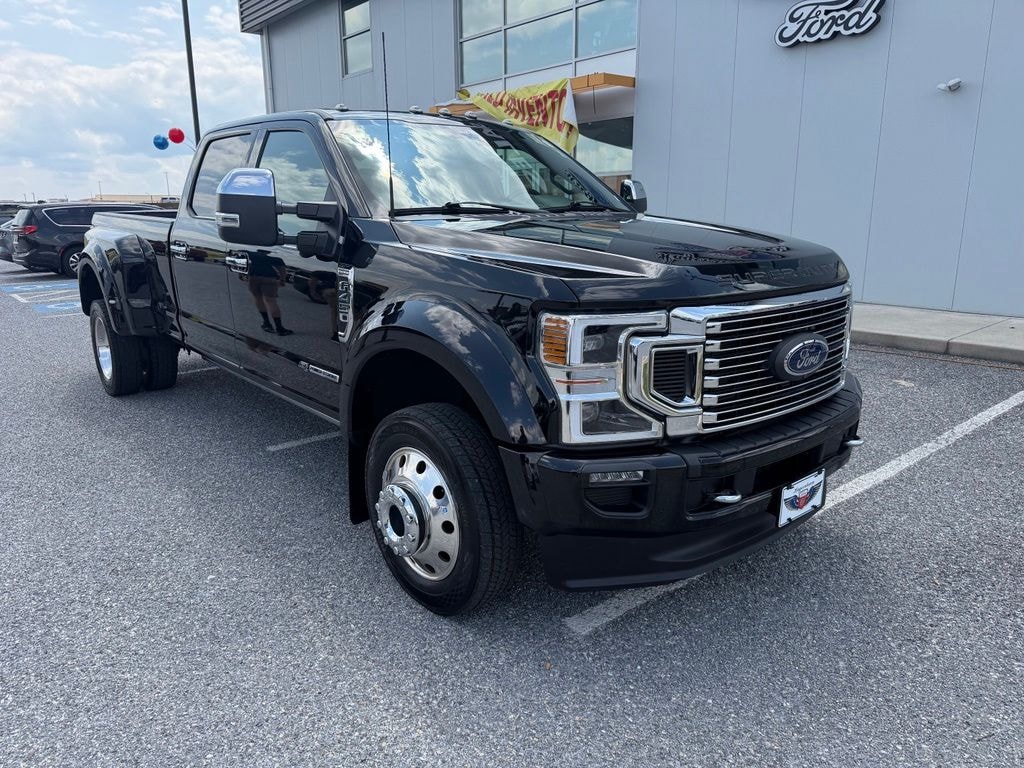 Certified 2020 Ford Superduty Incomplete Platinum DRW CREW CAB LONG BED TRUCK