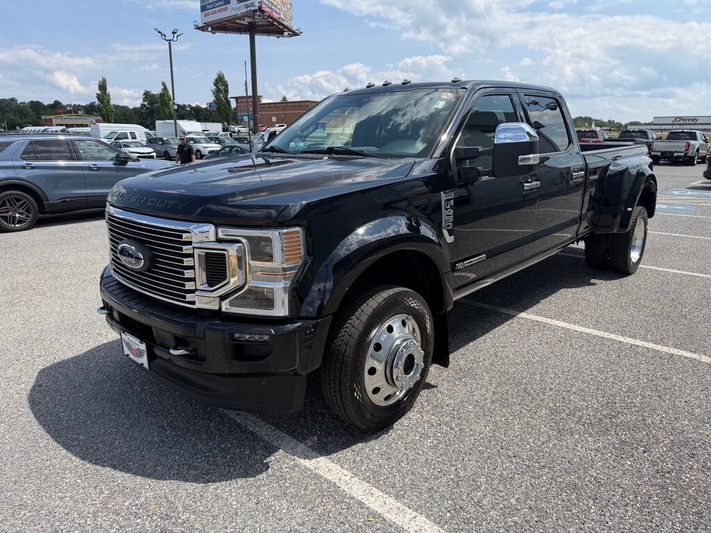 Certified 2020 Ford Superduty Incomplete Platinum DRW CREW CAB LONG BED TRUCK