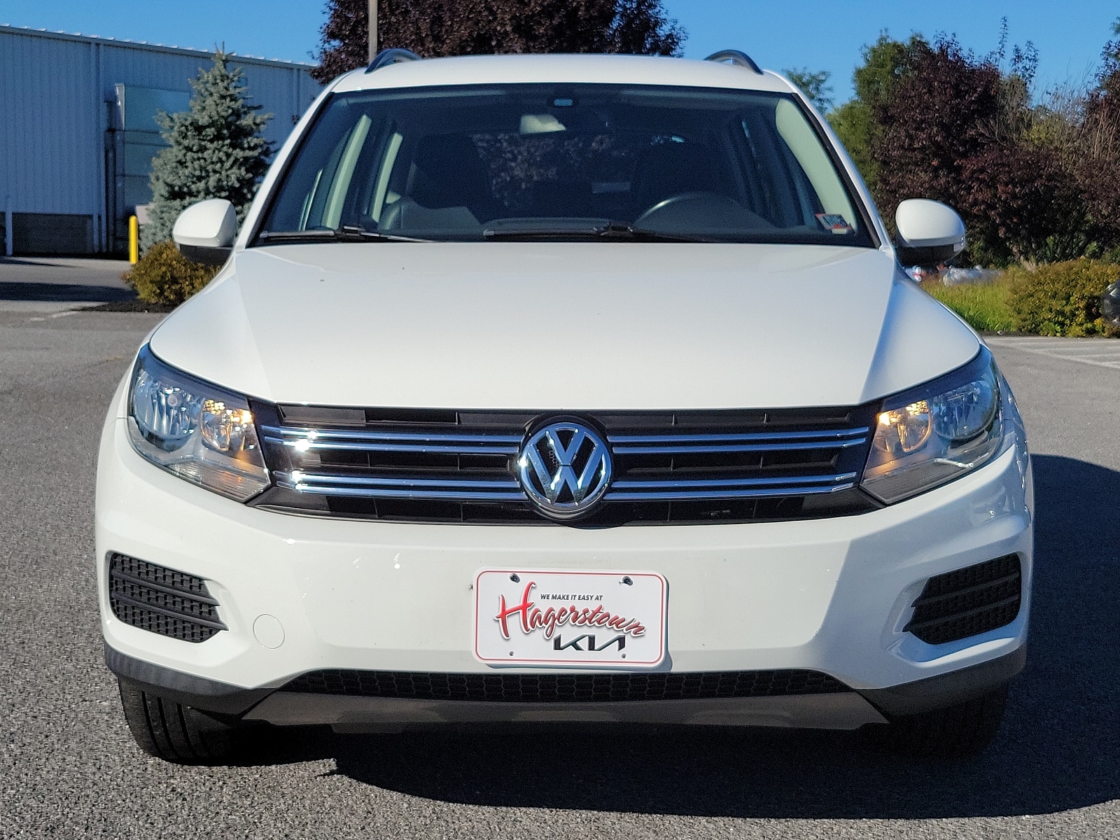 Used 2016 Volkswagen Tiguan R-Line with VIN WVGBV7AXXGW556642 for sale in Hagerstown, MD