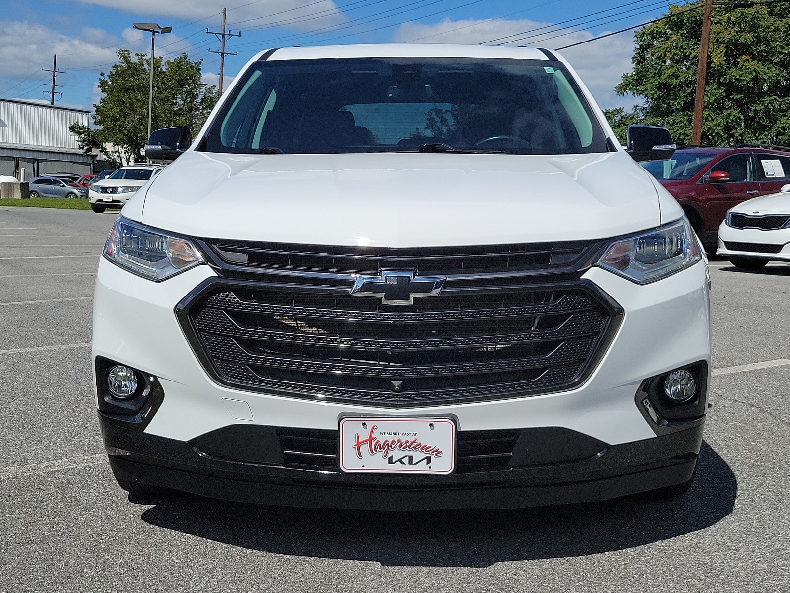 Used 2021 Chevrolet Traverse Premier with VIN 1GNEVKKW7MJ139537 for sale in Hagerstown, MD