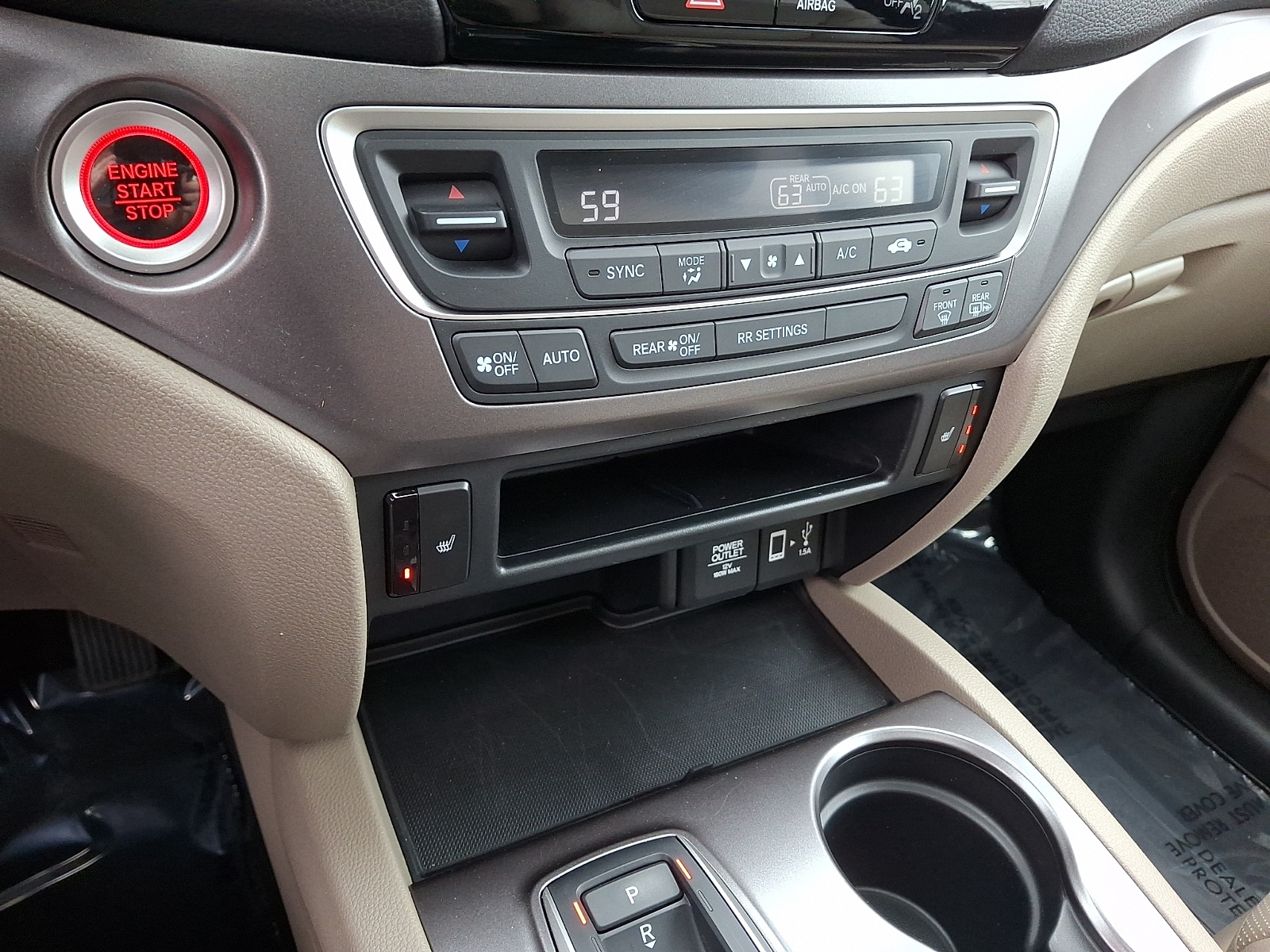 2020 Honda Ridgeline RTL - Photo 16