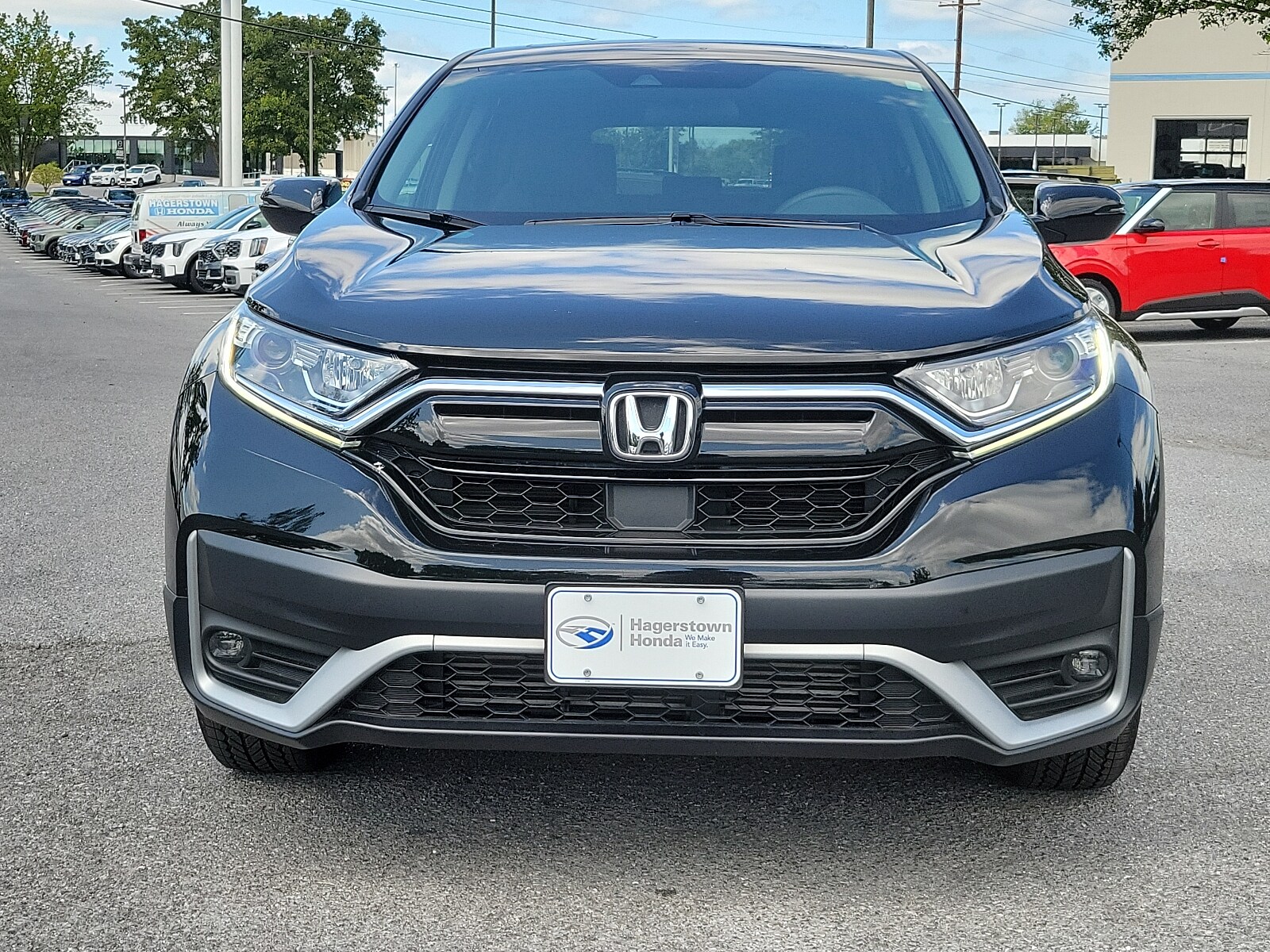 Certified 2022 Honda CR-V EX with VIN 5J6RW2H57NA001420 for sale in Hagerstown, MD