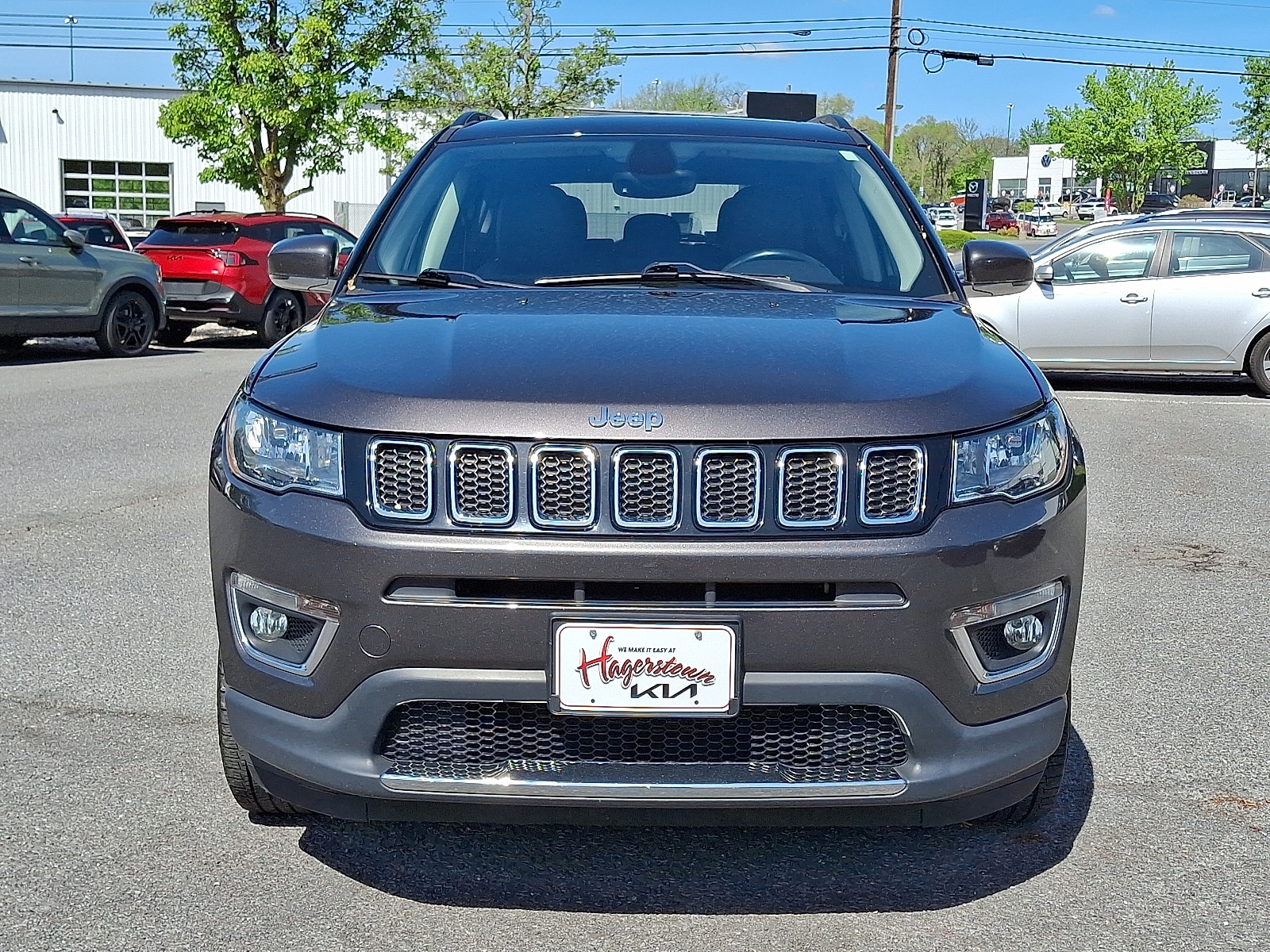 Used 2018 Jeep Compass Limited with VIN 3C4NJDCB8JT143807 for sale in Hagerstown, MD