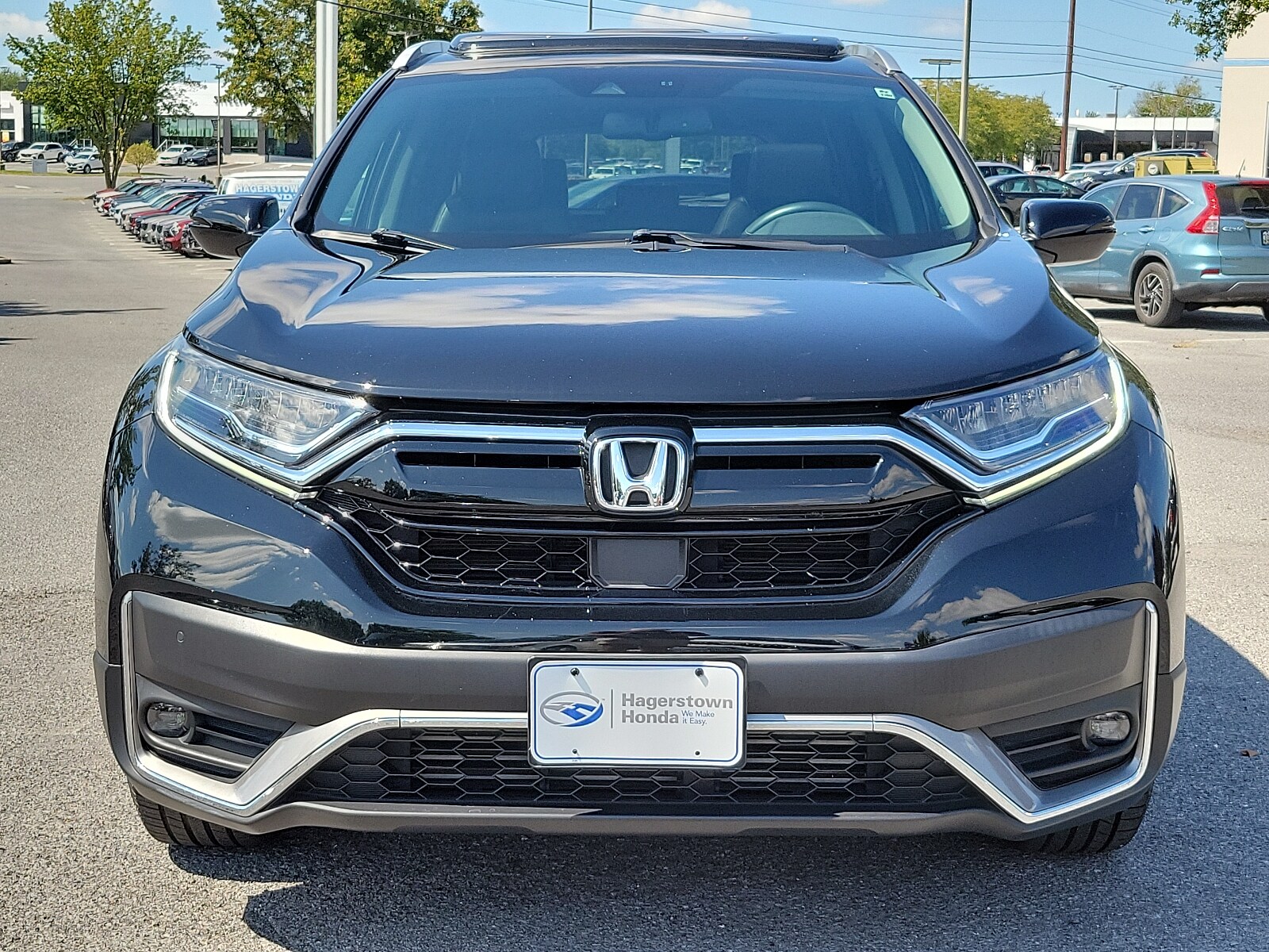 Certified 2021 Honda CR-V Touring with VIN 5J6RW2H93ML003090 for sale in Hagerstown, MD