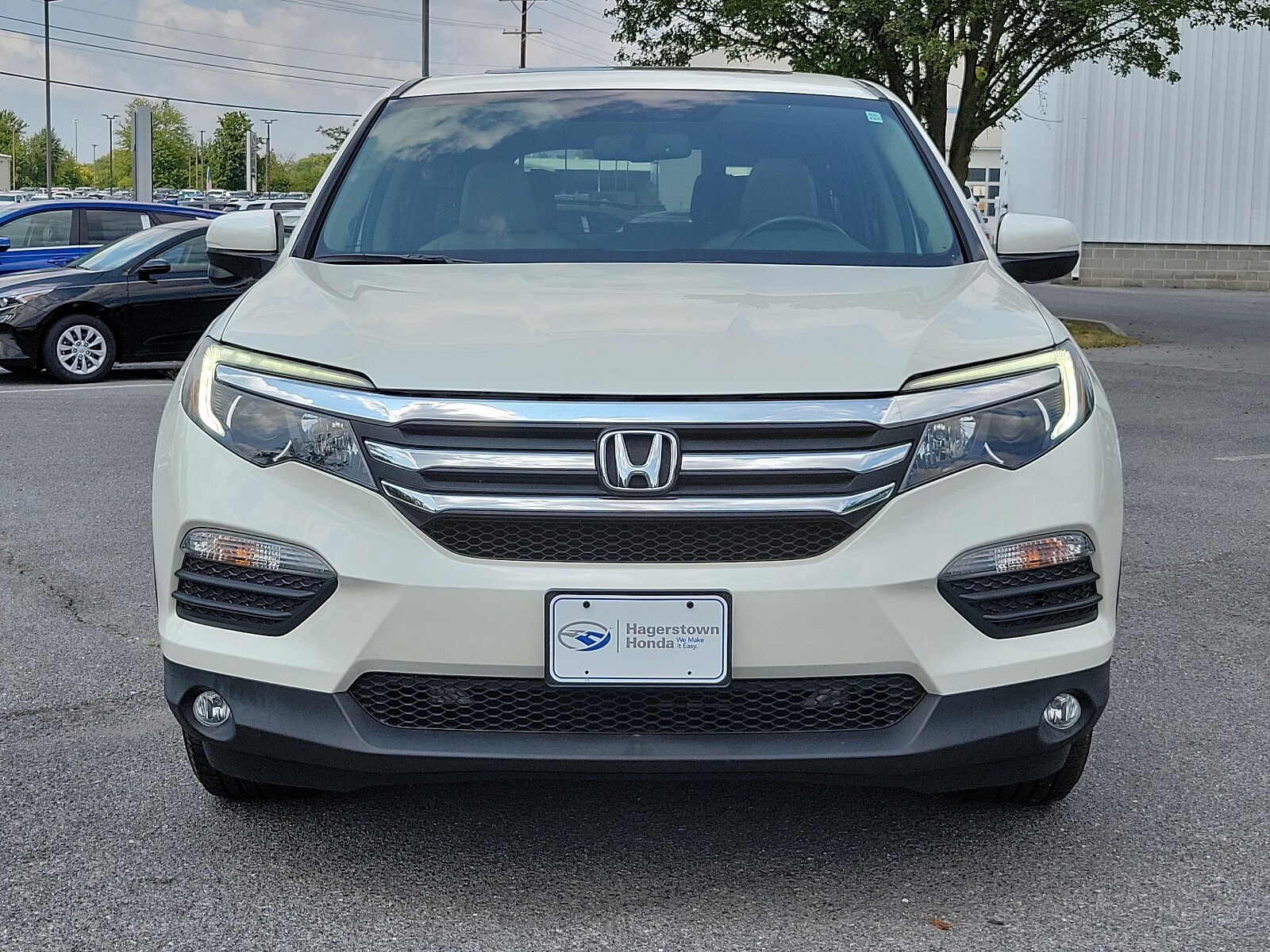 Used 2018 Honda Pilot EX-L with VIN 5FNYF6H53JB024543 for sale in Hagerstown, MD