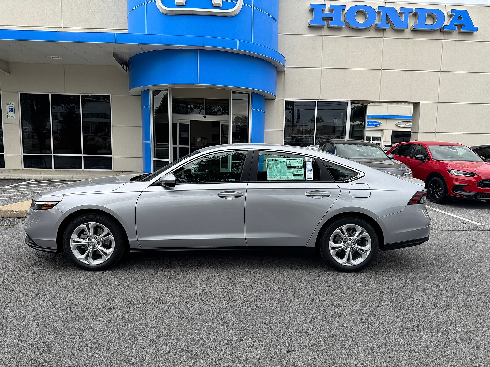 Solar Silver Metallic 2026 Honda Accord Sedan Front-Wheel Drive Continuously Variable Transmission