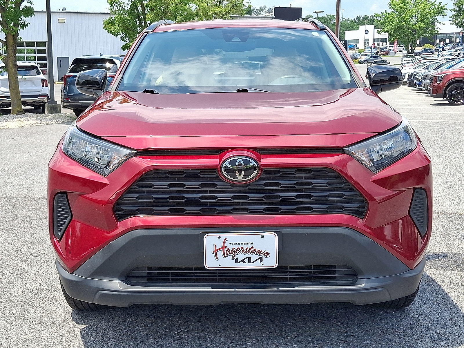 Used 2021 Toyota RAV4 LE with VIN 2T3F1RFV2MW162714 for sale in Hagerstown, MD