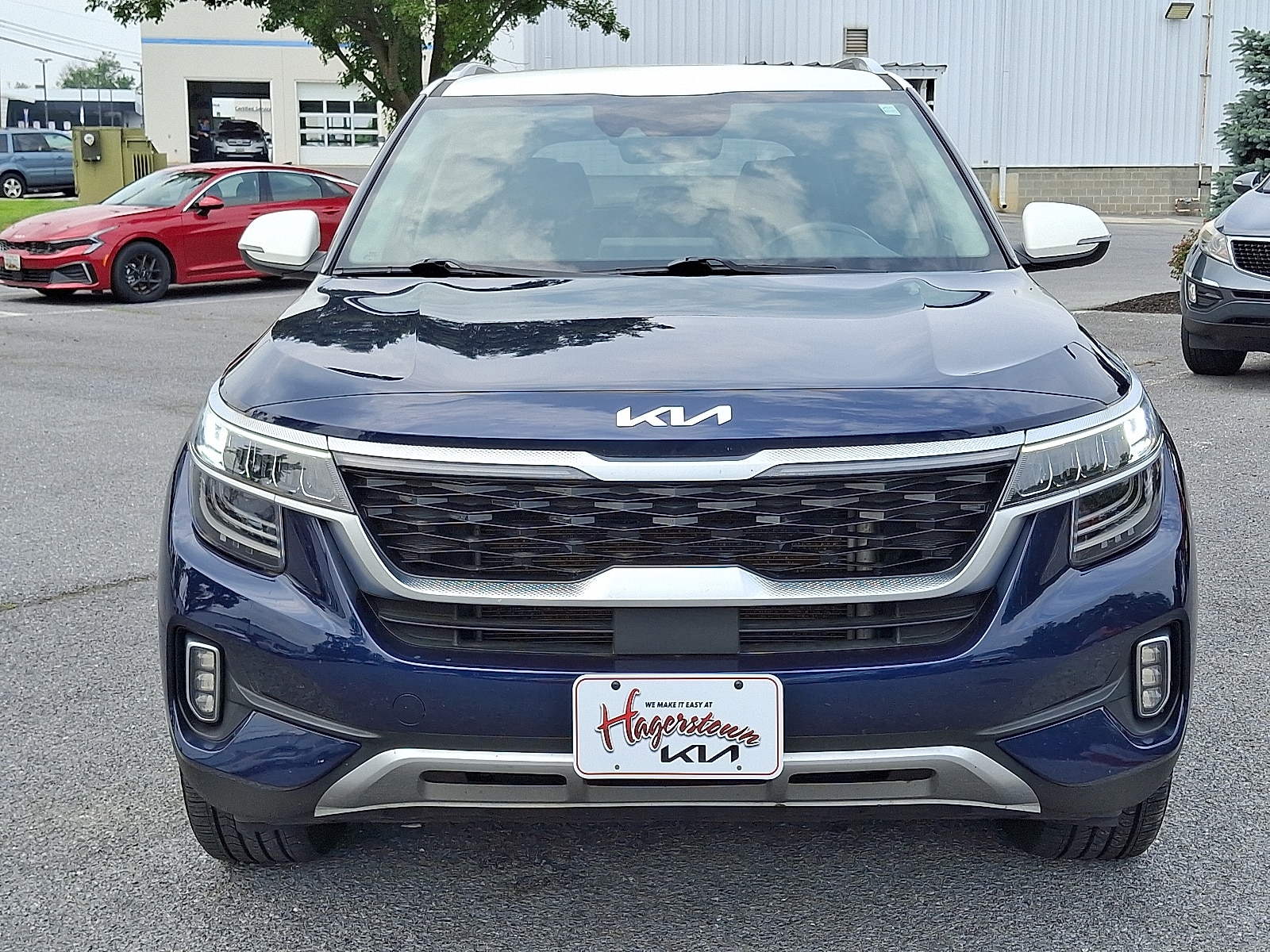 Certified 2022 Kia Seltos SX with VIN KNDETCA20N7342870 for sale in Hagerstown, MD