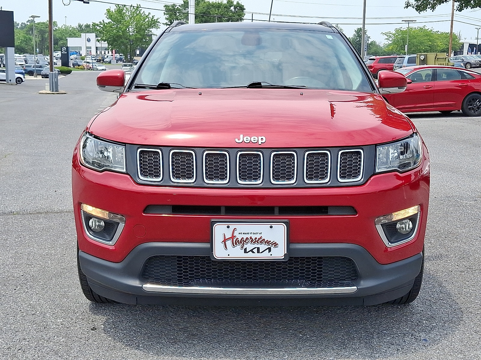 Used 2018 Jeep Compass Limited with VIN 3C4NJDCB7JT397962 for sale in Hagerstown, MD