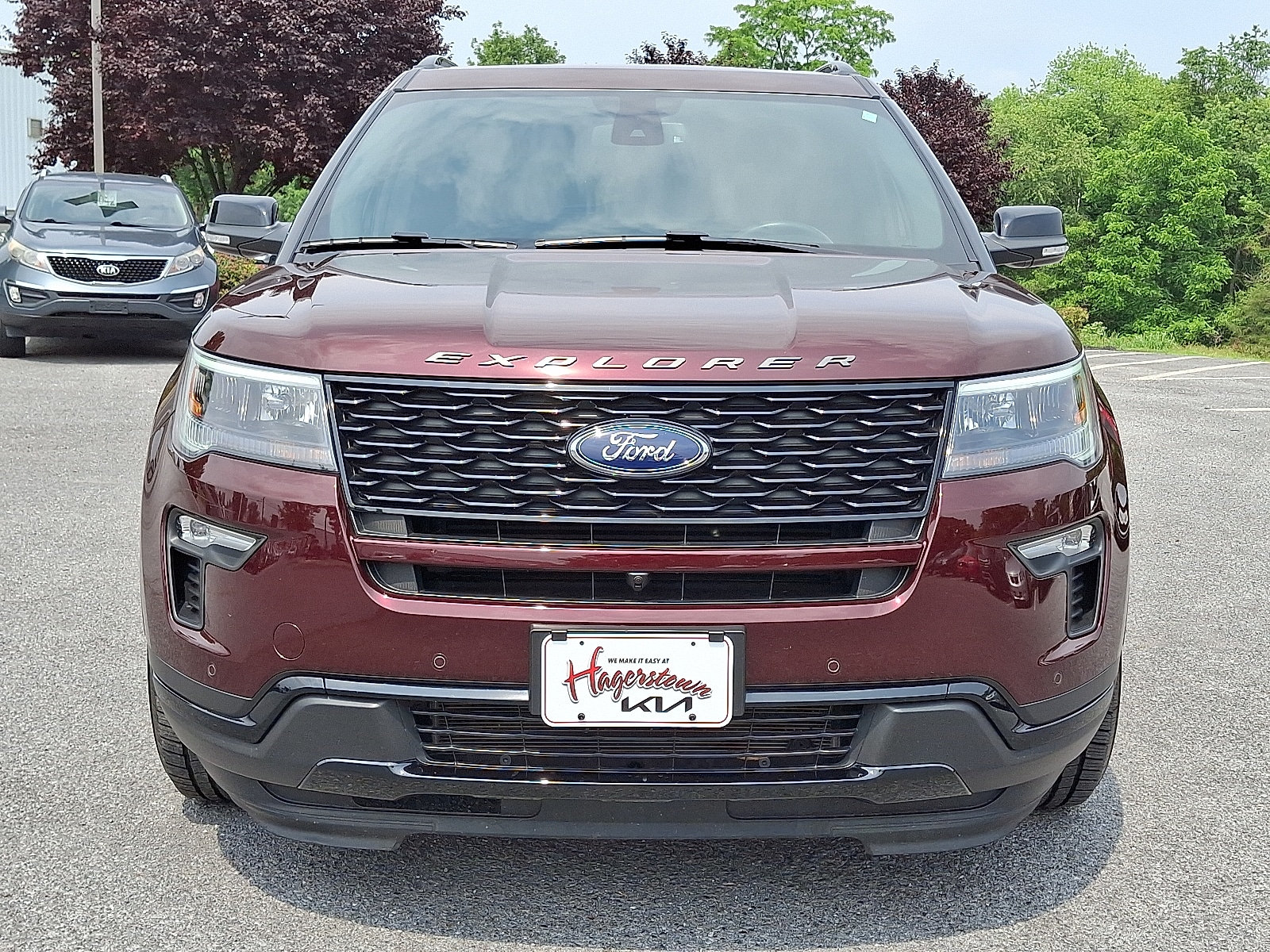 Used 2018 Ford Explorer Sport with VIN 1FM5K8GT8JGA02579 for sale in Hagerstown, MD