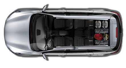 50/50 Split-Folding Third-Row Seats