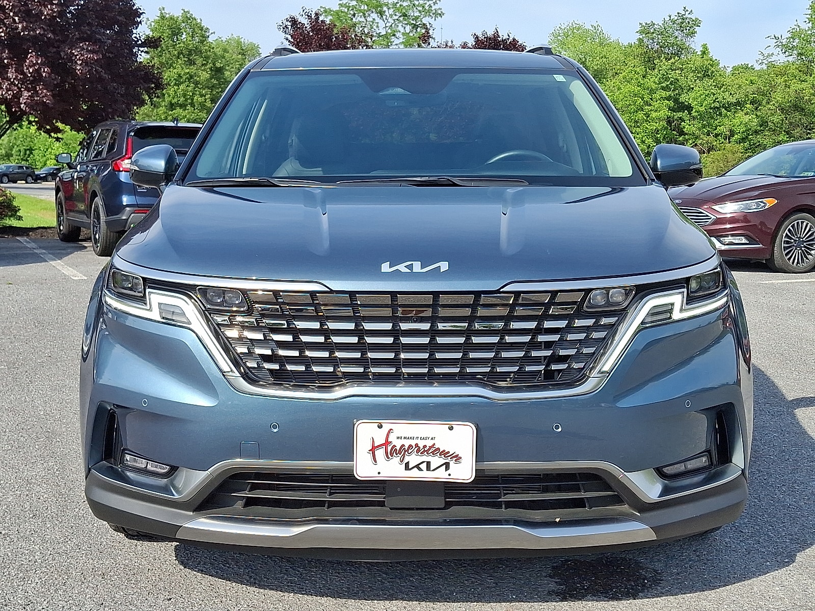 Certified 2023 Kia Carnival SX Prestige with VIN KNDNE5H36P6196679 for sale in Hagerstown, MD
