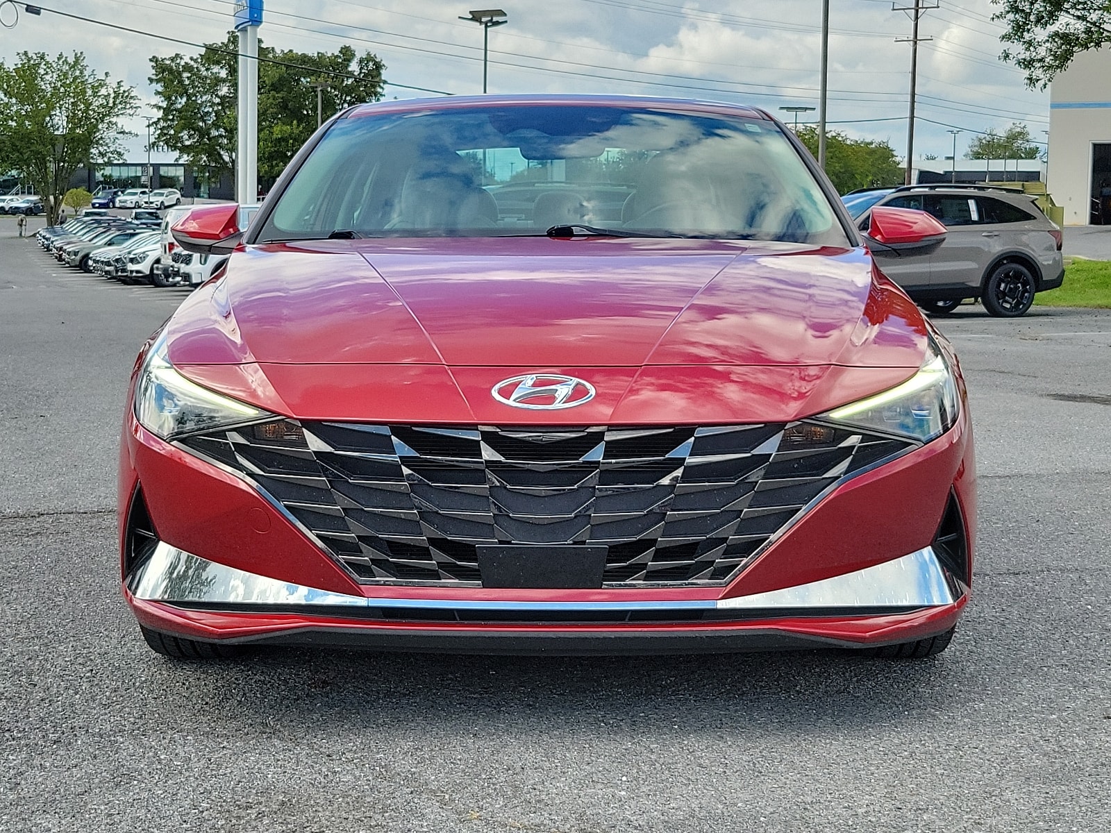 Used 2021 Hyundai Elantra Limited with VIN KMHLP4AG4MU128442 for sale in Hagerstown, MD