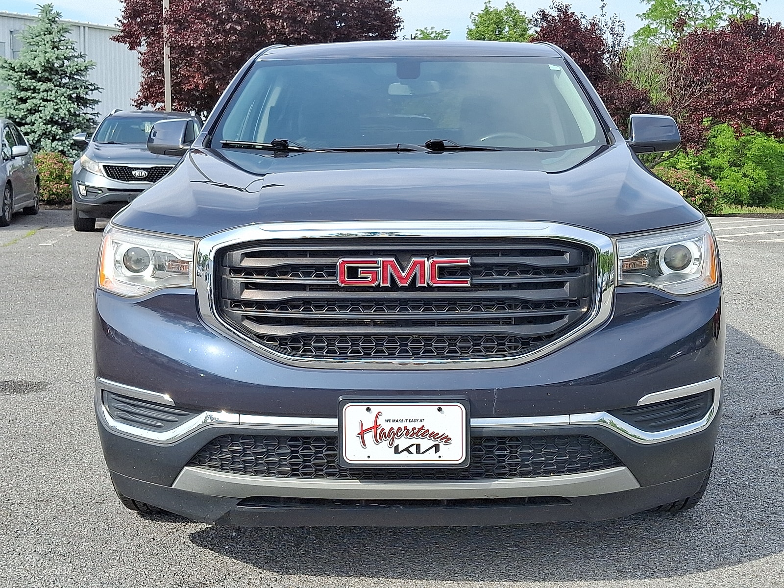 Used 2019 GMC Acadia SLE-1 with VIN 1GKKNRLS3KZ106392 for sale in Hagerstown, MD