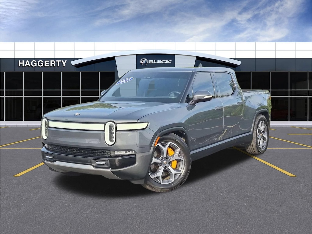 Used 2023 Rivian R1T Adventure Quad Motor Large Pack Truck Crew Cab