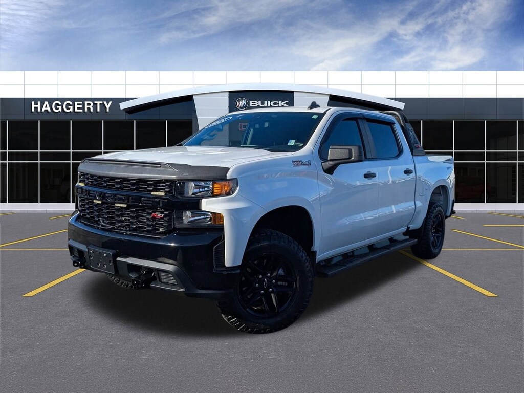 Used 2021 Chevrolet Silverado 1500 Custom Trail Boss Truck Crew Cab