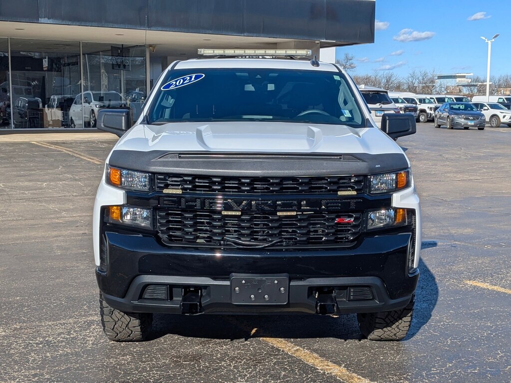 Used 2021 Chevrolet Silverado 1500 Custom Trail Boss Truck Crew Cab