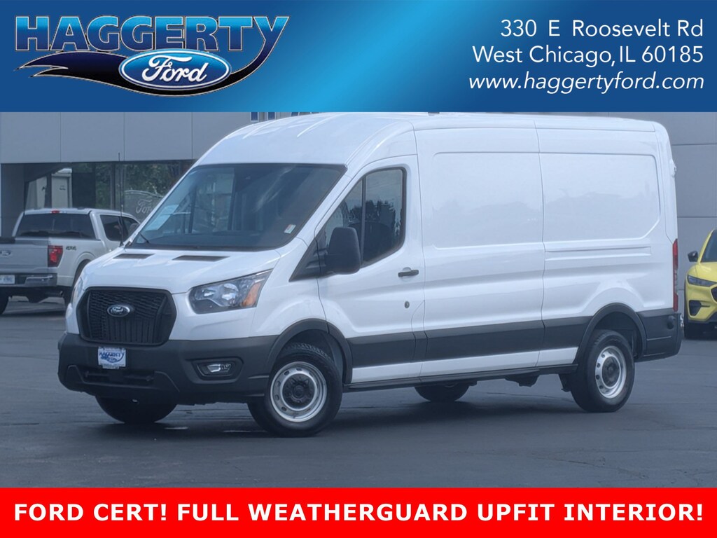 Certified 2024 Ford Transit T-250 148 Med Rf 9070 GVWR RWD T-250 148 Med Rf 9070 GVWR RWD