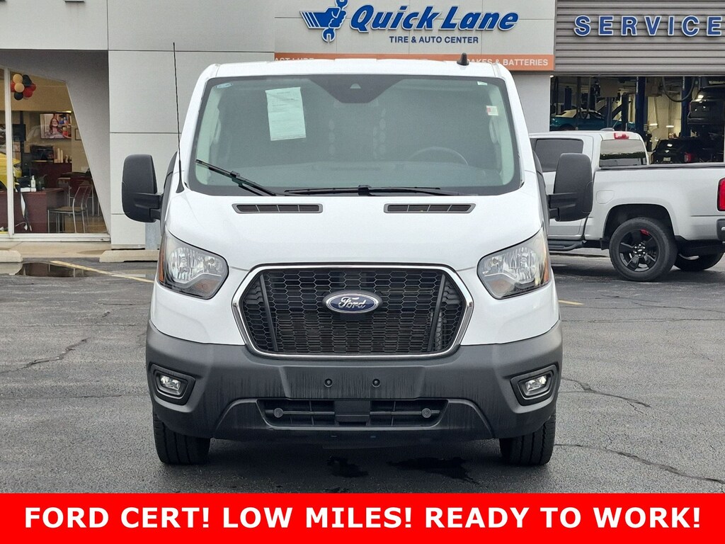 Certified 2025 Ford Transit Cargo Van T-250 130 Low Rf 9070 GVWR RWD