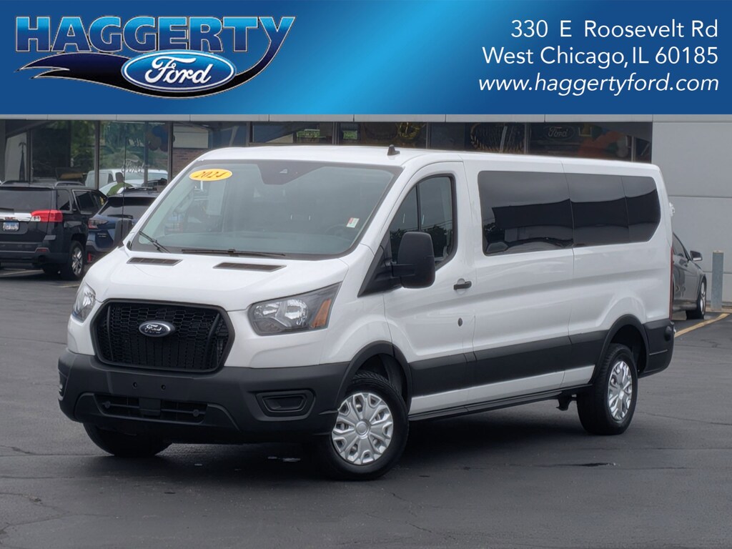 Certified 2024 Ford Transit Passenger Wagon 148 Low Roof XL RWD T-350 148 Low Roof XL RWD