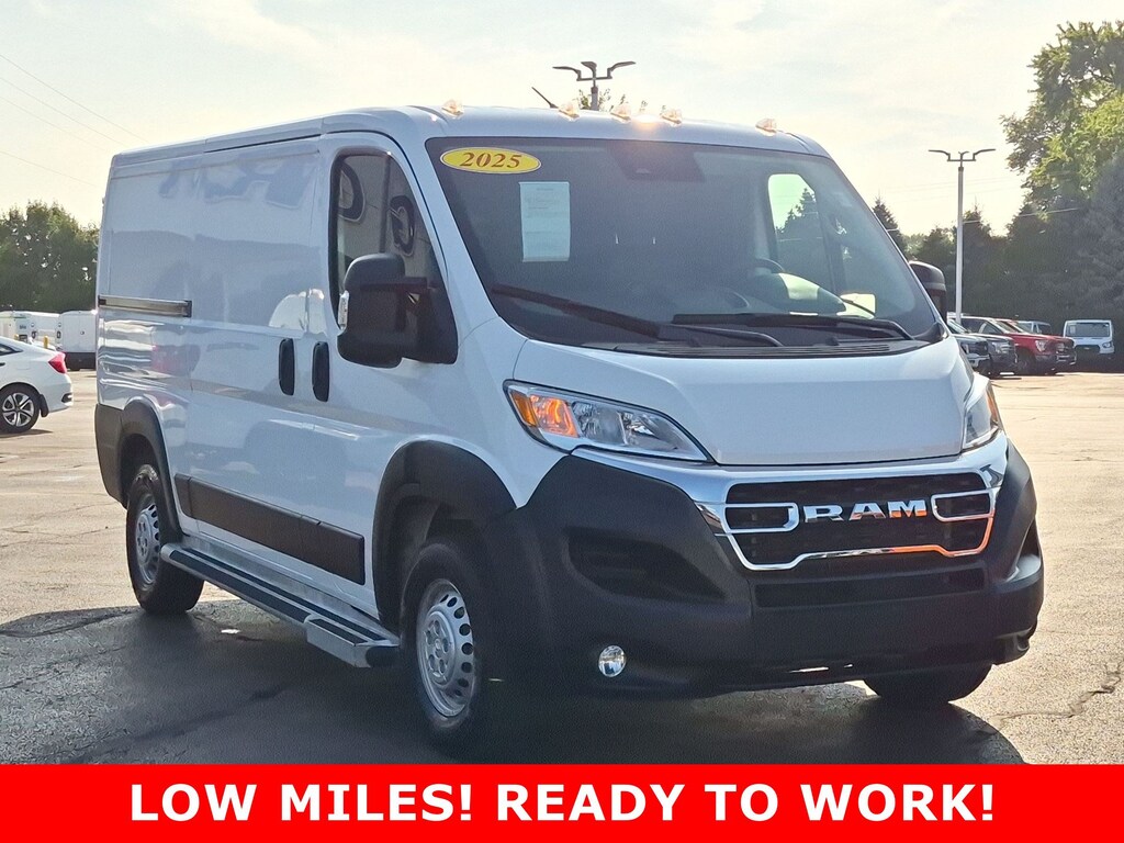 Used 2025 Ram Promaster Cargo Van Tradesman 2500 Low Roof 136 WB w/Pass Seat
