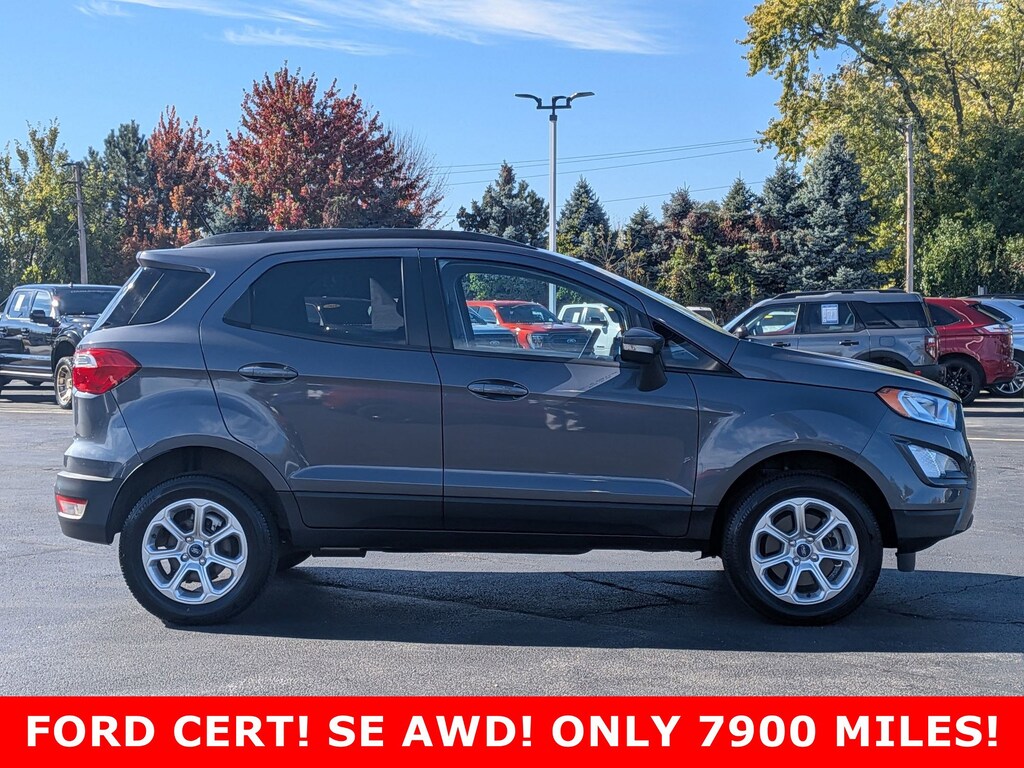 Certified 2021 Ford EcoSport SE 4WD SE 4WD