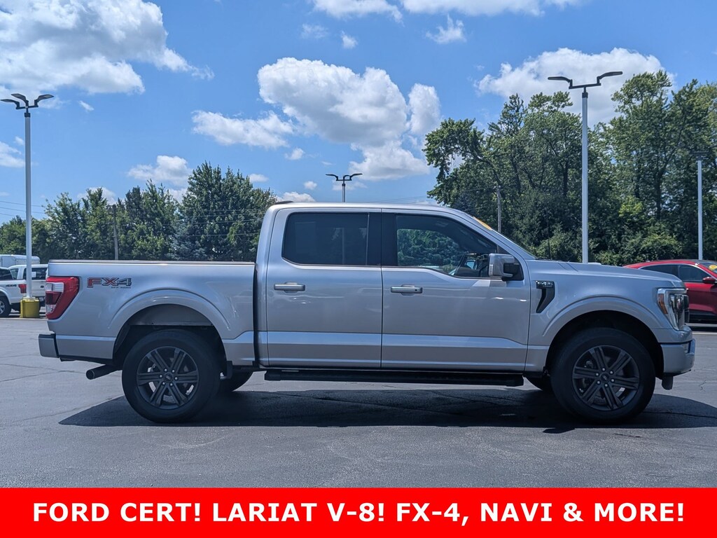 Certified 2022 Ford F-150 LARIAT 4WD SuperCrew 5.5 Box LARIAT 4WD SuperCrew 5.5 Box