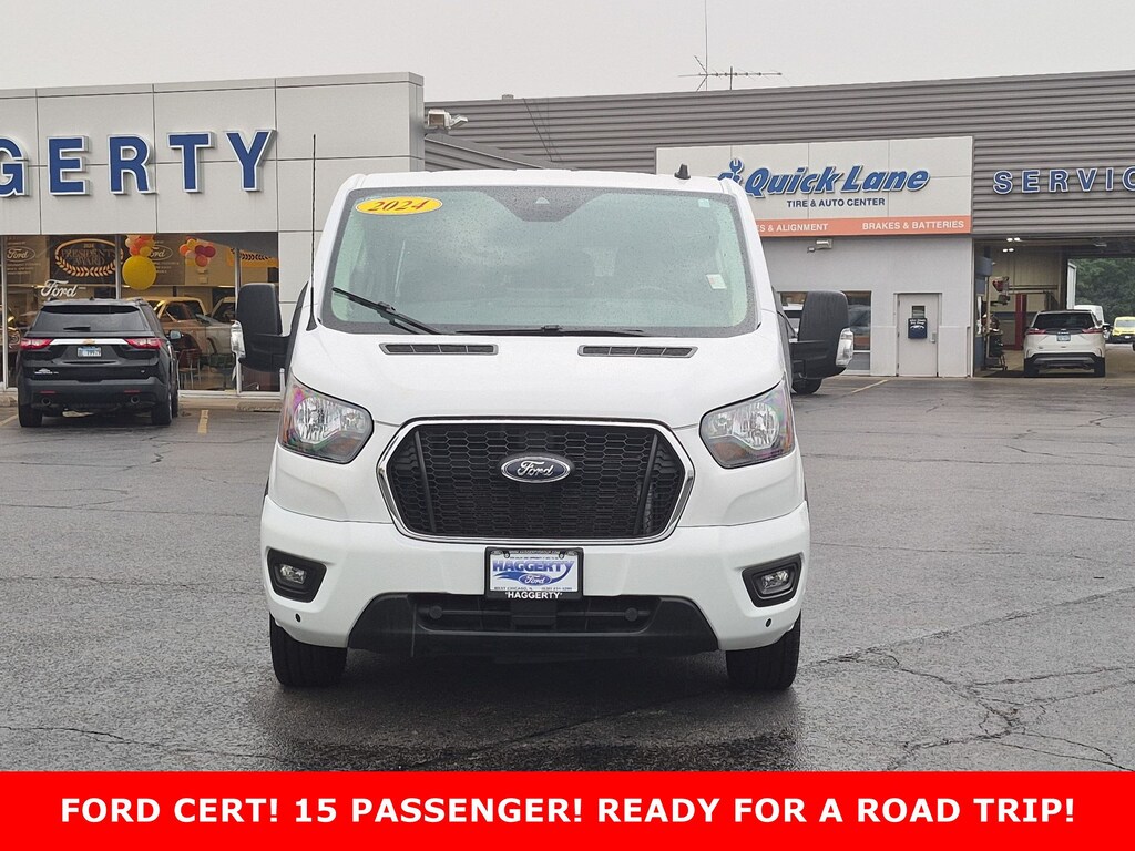 Certified 2024 Ford Transit Passenger Wagon T-350 148 Low Roof XLT RWD T-350 148 Low Roof XLT RWD