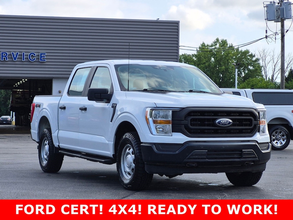 Certified 2022 Ford F-150 XL 4WD SuperCrew 5.5 Box XL 4WD SuperCrew 5.5 Box