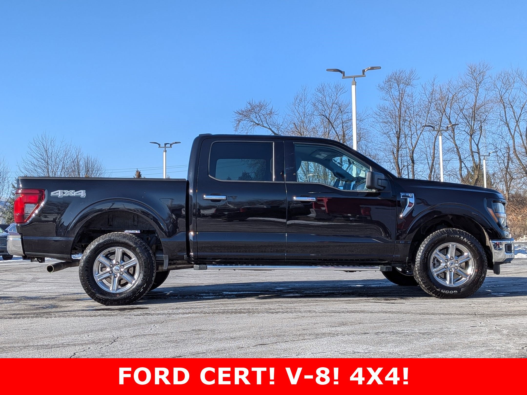Certified 2025 Ford F-150 XLT 4WD SuperCrew 5.5 Box