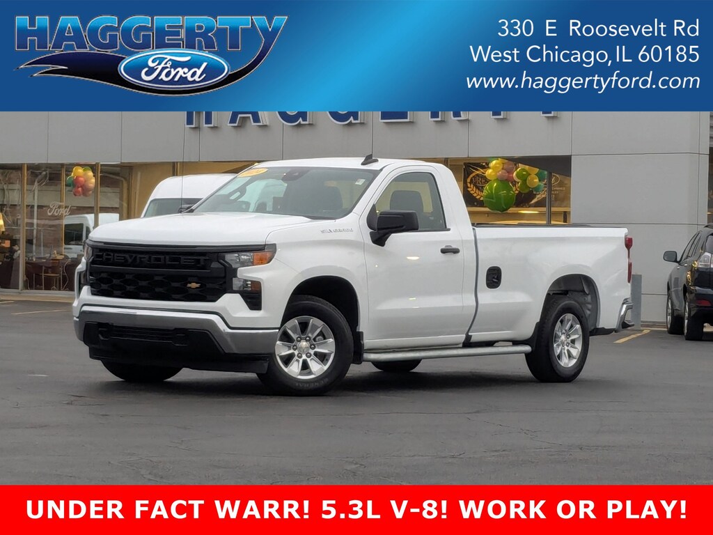 Used 2024 Chevrolet Silverado 1500 2WD Reg Cab 140 Work Truck Truck