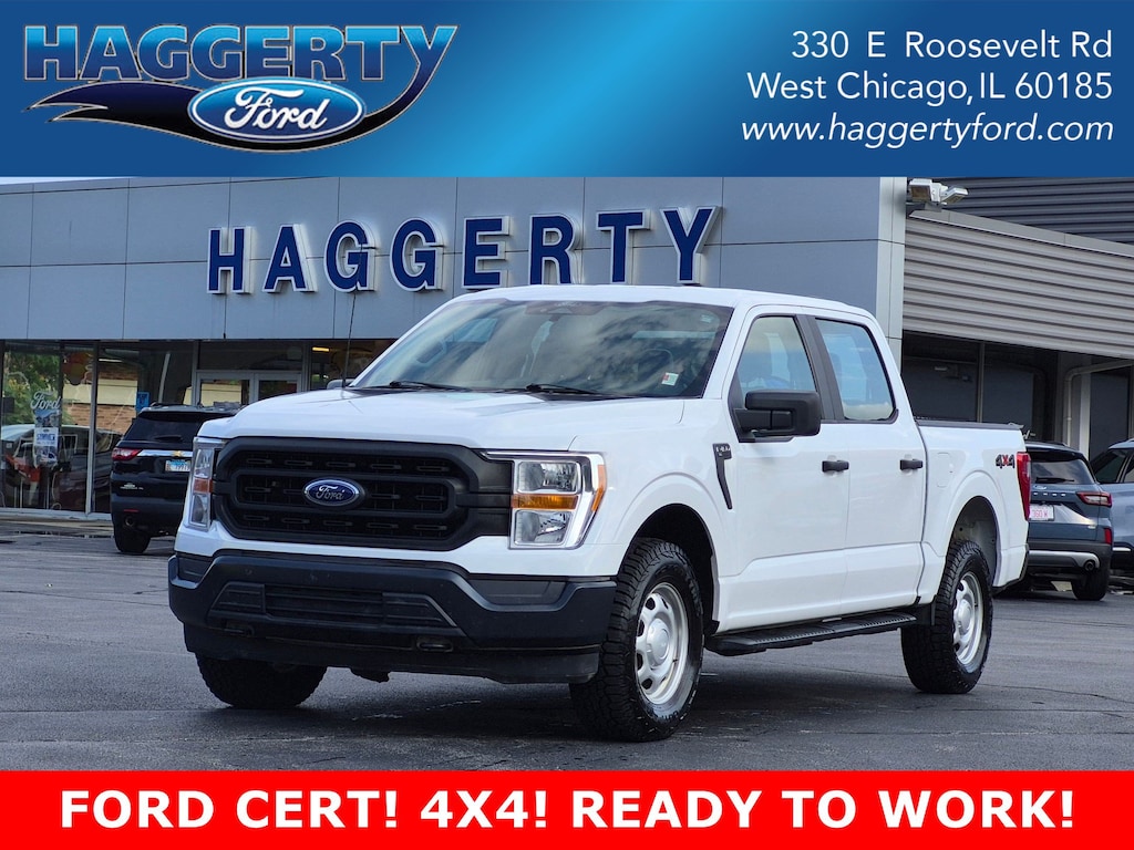 Certified 2022 Ford F-150 XL 4WD SuperCrew 5.5 Box XL 4WD SuperCrew 5.5 Box