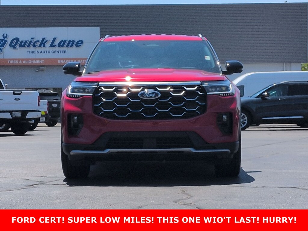 Certified 2026 Ford Explorer Platinum 4WD Platinum 4WD
