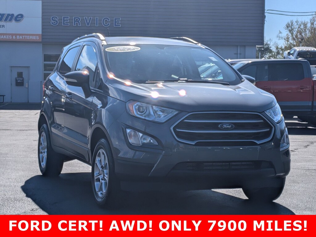Certified 2021 Ford EcoSport SE 4WD SE 4WD
