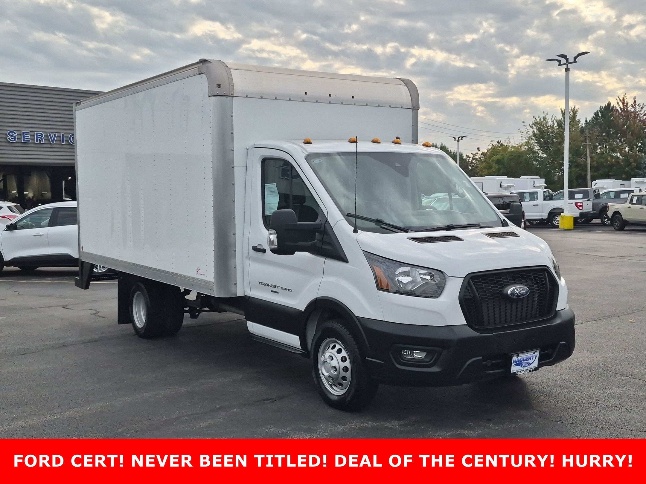 Certified 2023 Ford Transit T-350 HD RWD DRW 156 WB 11000 GVWR