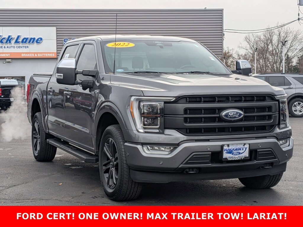 Used 2022 Ford F-150 LARIAT 4WD SuperCrew 5.5 Box LARIAT 4WD SuperCrew 5.5 Box