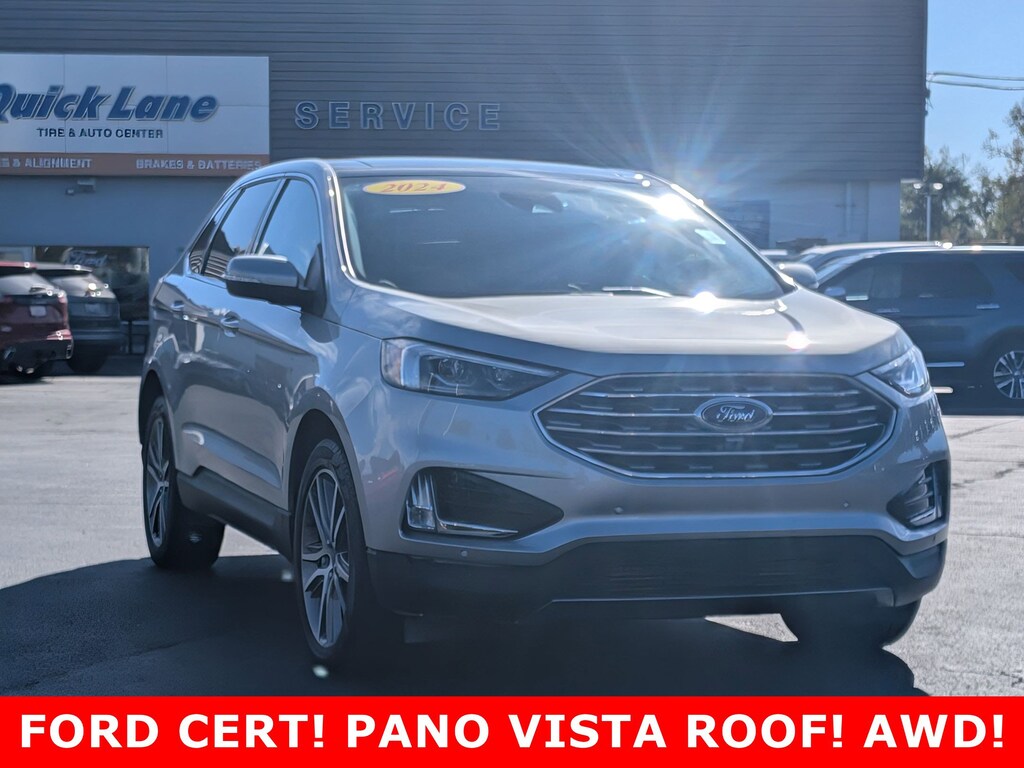 Certified 2024 Ford Edge Titanium AWD Titanium AWD