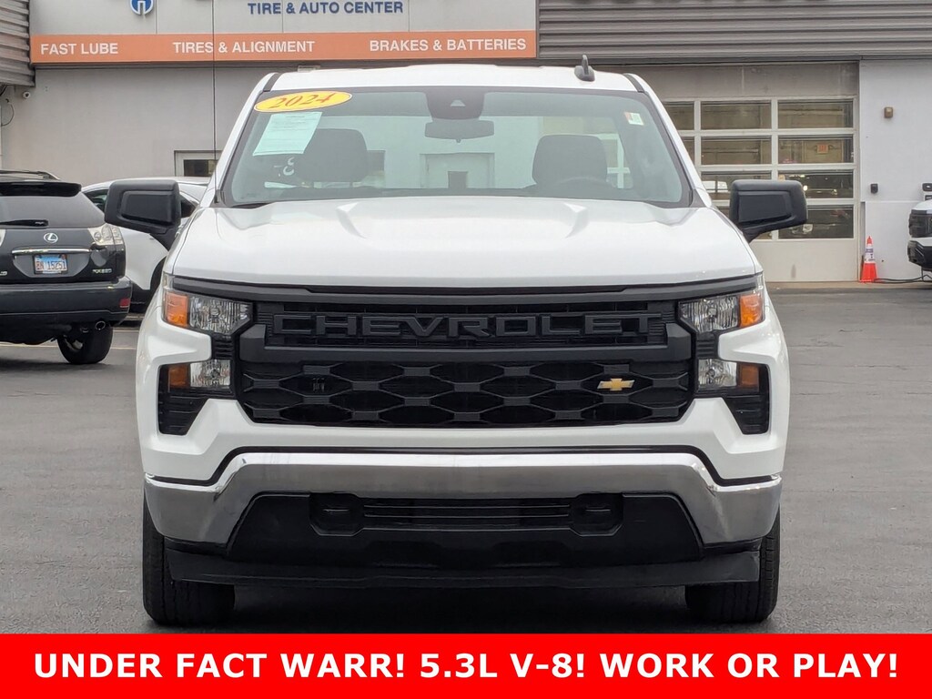 Used 2024 Chevrolet Silverado 1500 2WD Reg Cab 140 Work Truck Truck