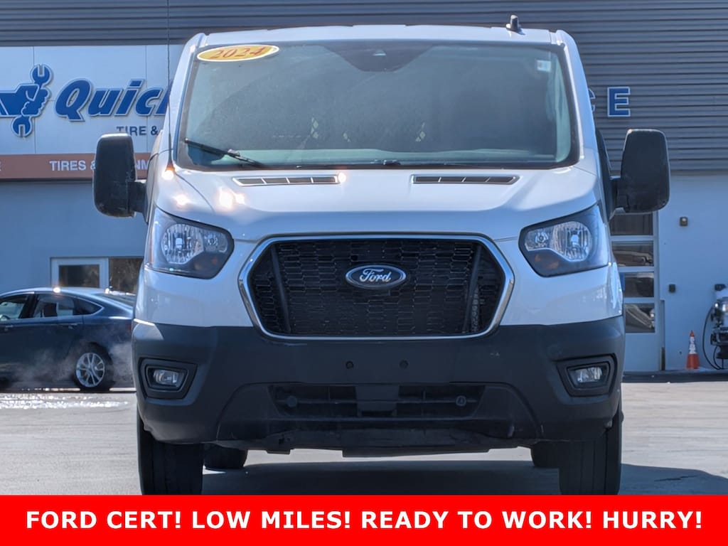 Certified 2024 Ford Transit T-250 130 Low Rf 9070 GVWR RWD