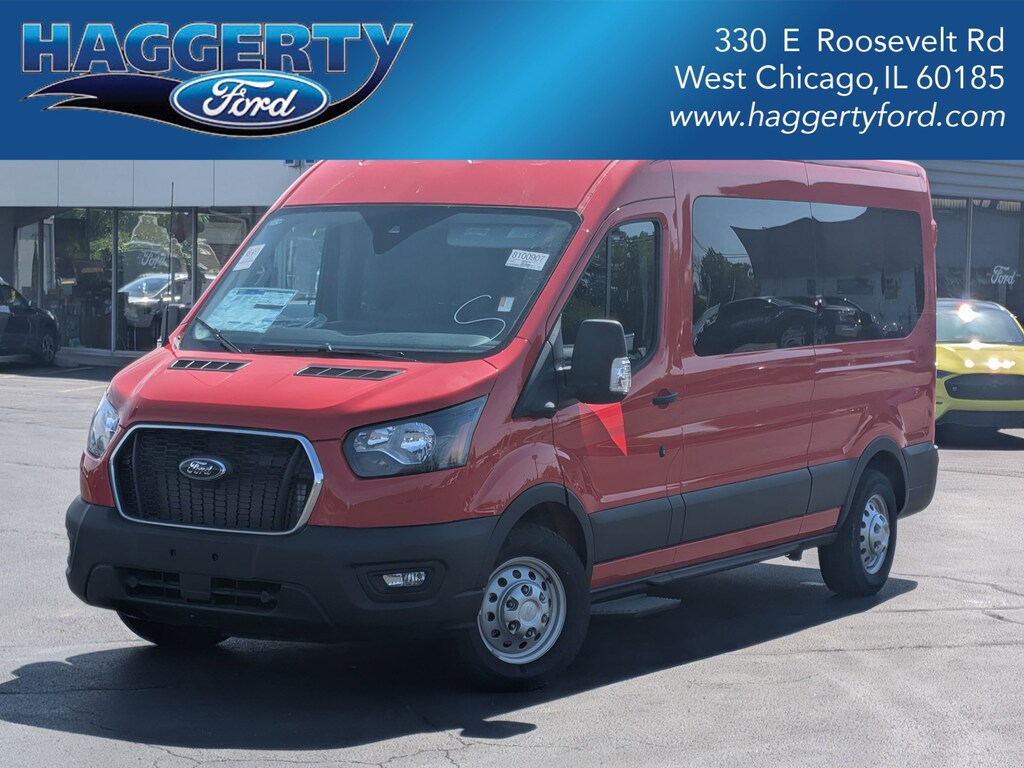 Certified 2024 Ford Transit Passenger Wagon T-350 148 Med Roof XL AWD T-350 148 Med Roof XL AWD