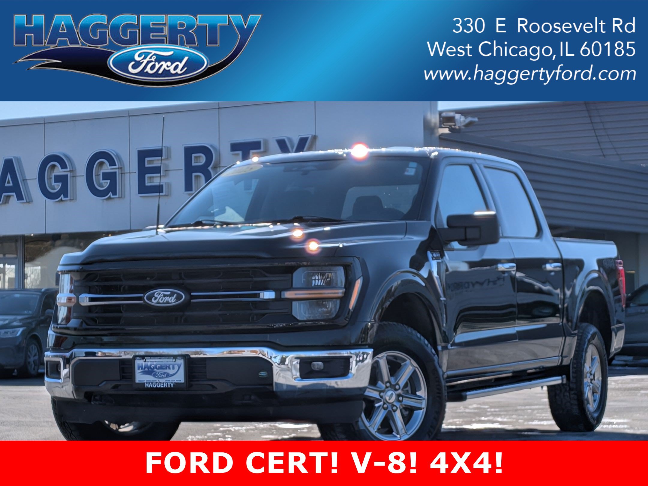 Certified 2025 Ford F-150 XLT 4WD SuperCrew 5.5 Box
