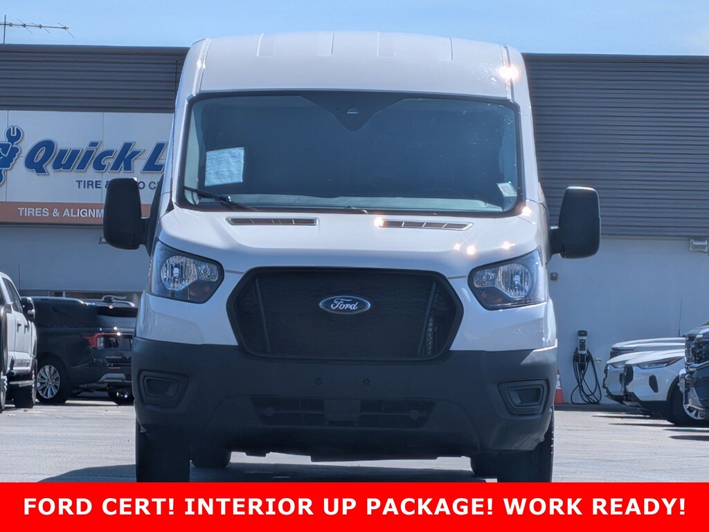 Certified 2025 Ford Transit T-250 148 Med Rf 9070 GVWR RWD T-250 148 Med Rf 9070 GVWR RWD