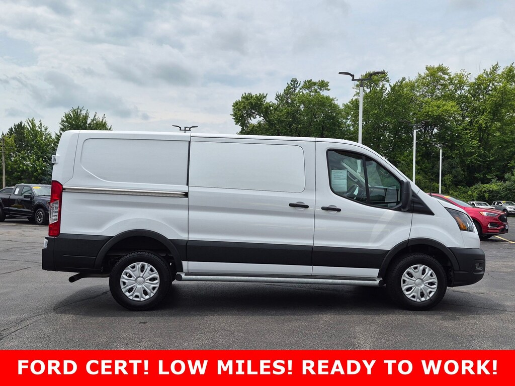Certified 2025 Ford Transit Cargo Van T-250 130 Low Rf 9070 GVWR RWD