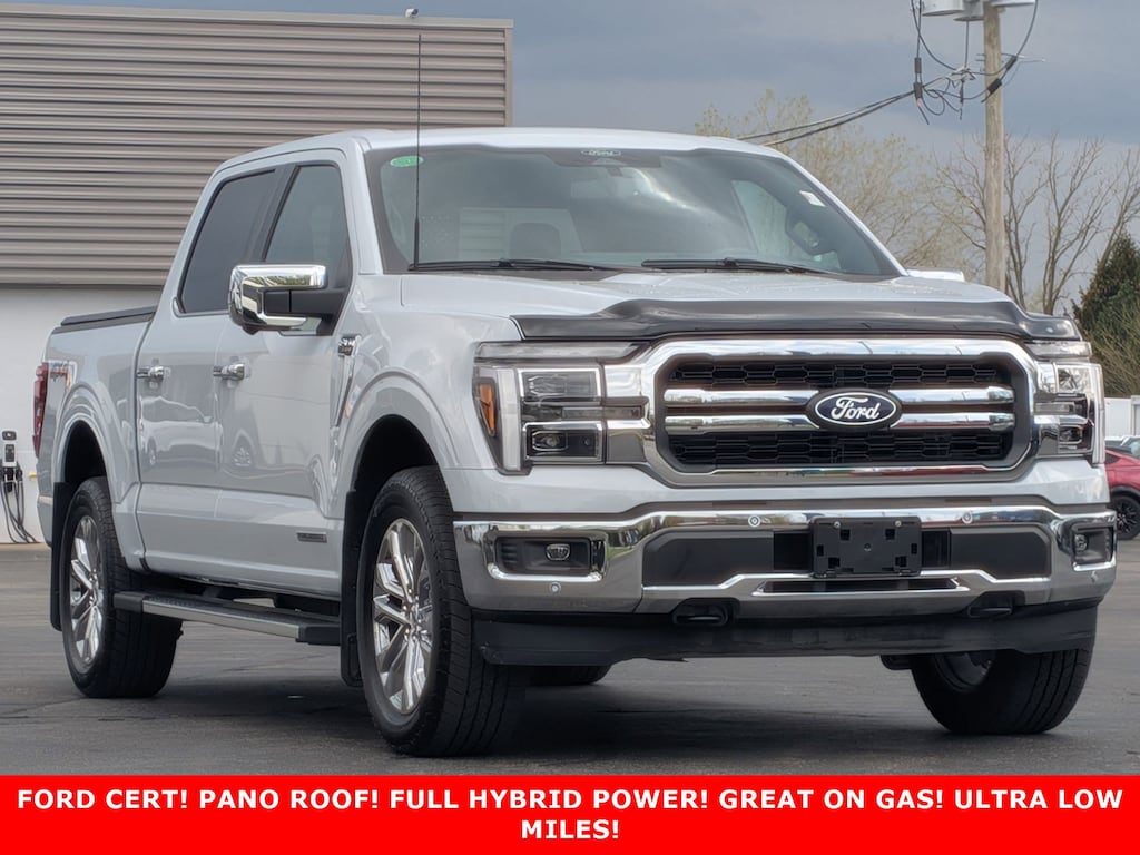 Certified 2025 Ford F-150 LARIAT 4WD SuperCrew 5.5 Box