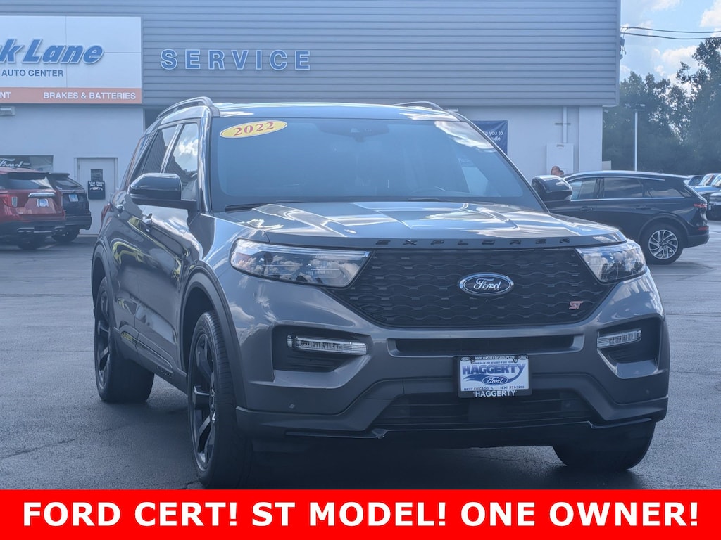 Certified 2022 Ford Explorer ST 4WD ST 4WD