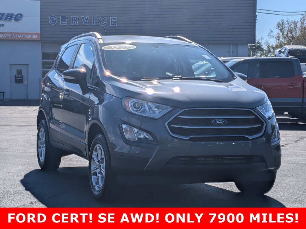 Certified 2021 Ford EcoSport SE 4WD SE 4WD
