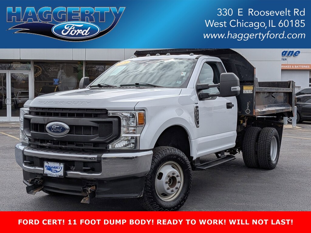 Certified 2022 Ford Super Duty F-350 DRW XL 4WD Reg Cab 145 WB 60 CA