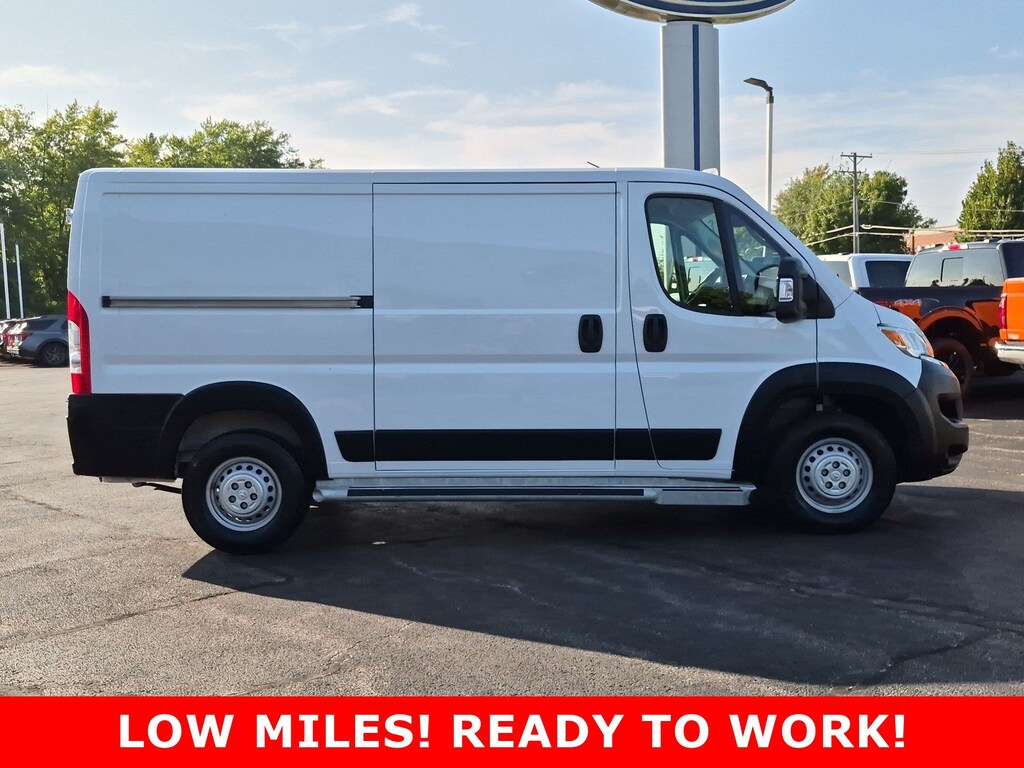 Used 2025 Ram Promaster Cargo Van Tradesman 2500 Low Roof 136 WB w/Pass Seat
