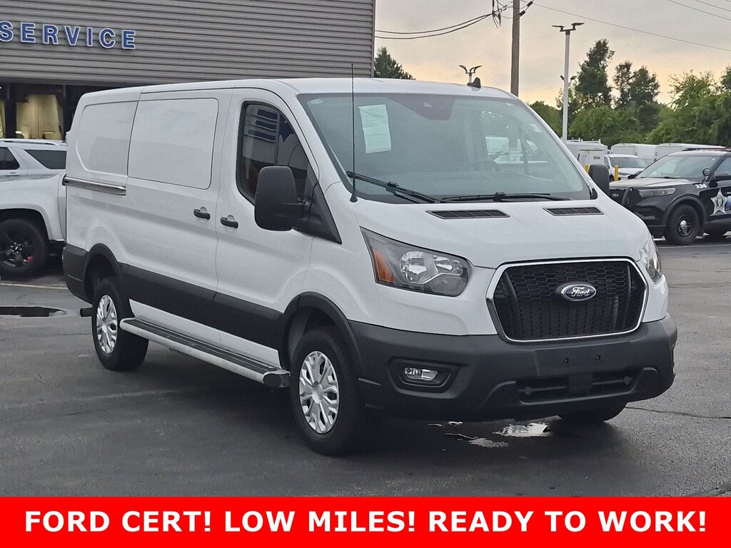 Certified 2025 Ford Transit Cargo Van T-250 130 Low Rf 9070 GVWR RWD